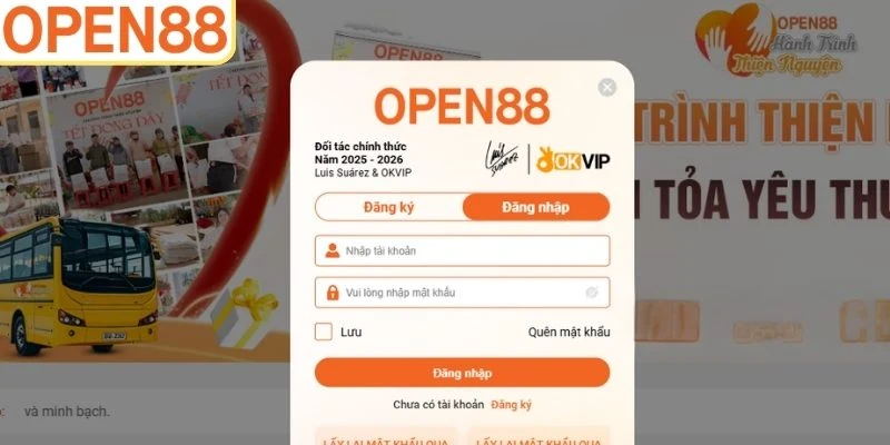 Các bước đăng nhập Open88 dễ thực hiện cho người mới